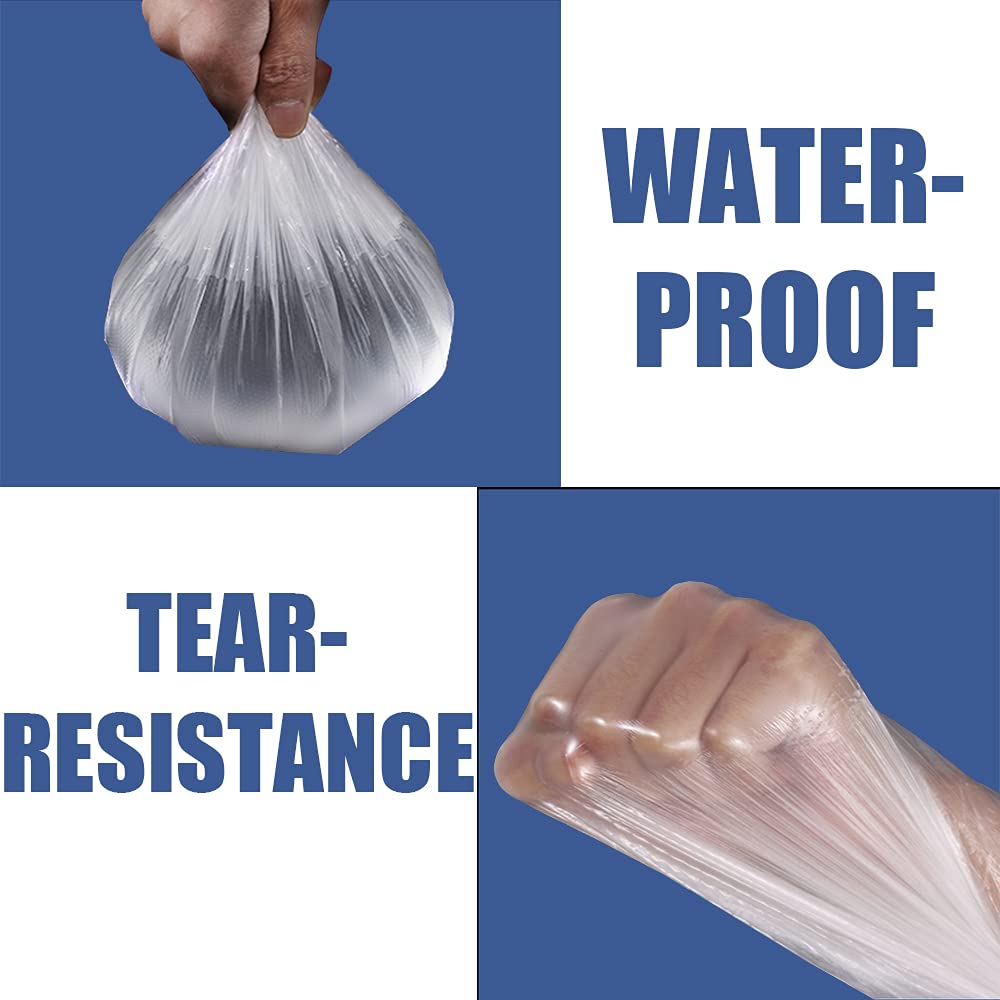 10-Pack Plastic Drop Sheets, 9x12 ft