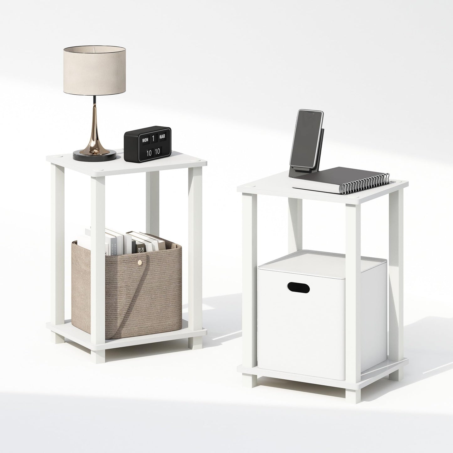 Furinno 3-Tier Nightstand