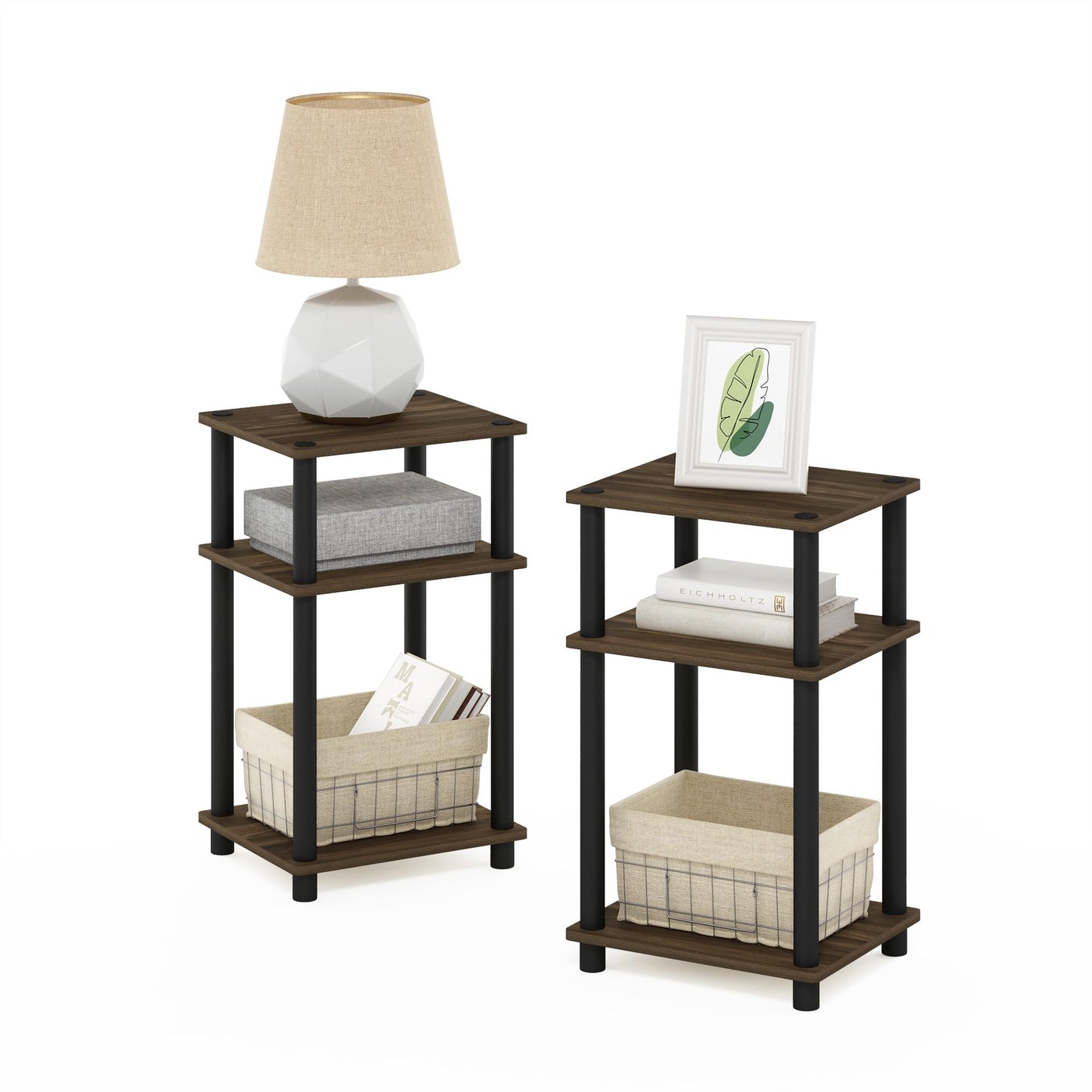 Furinno 3-Tier Nightstand