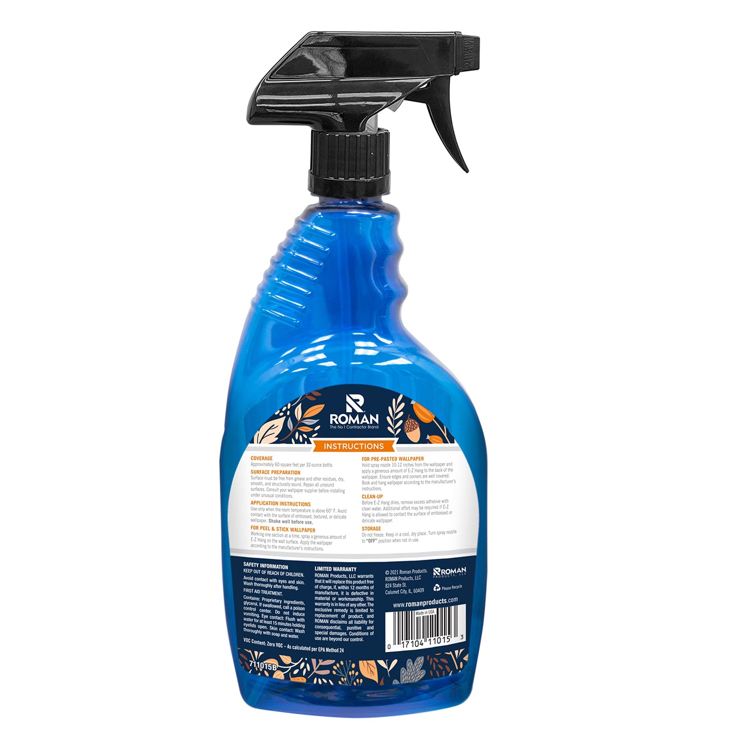 Roman E-Z Hang Wallpaper Helper & Activator, 32oz