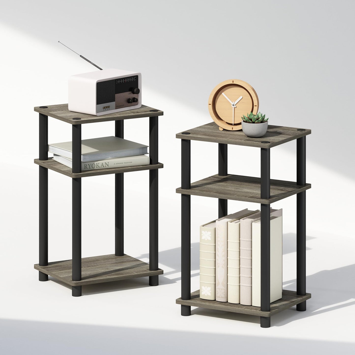 Furinno 3-Tier Nightstand
