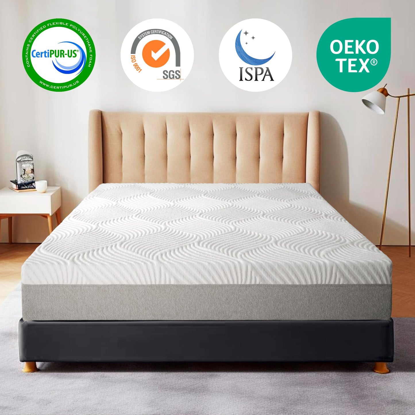 6" Memory Foam Mattress - Medium Firm