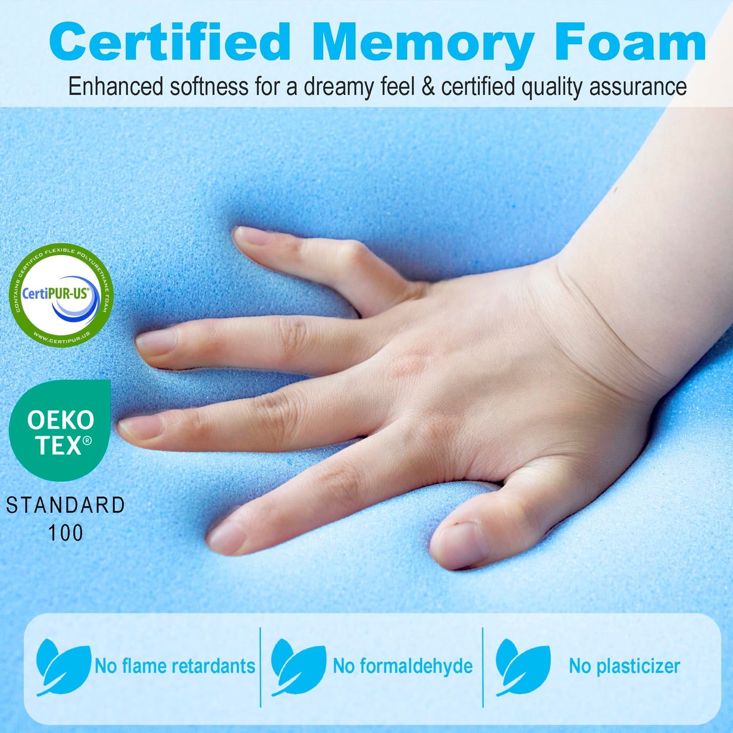 6" Memory Foam Mattress - Medium Firm