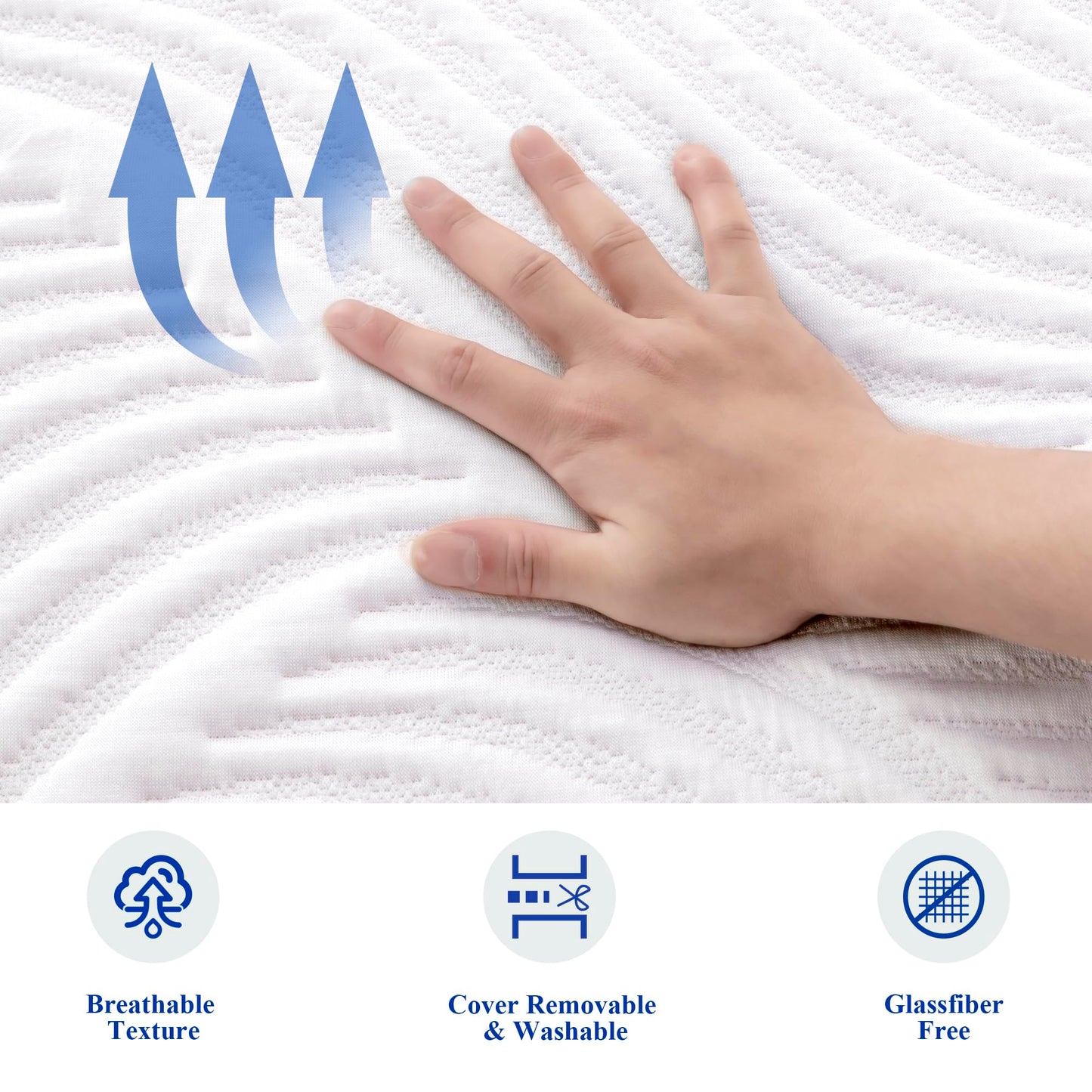 6" Memory Foam Mattress - Medium Firm