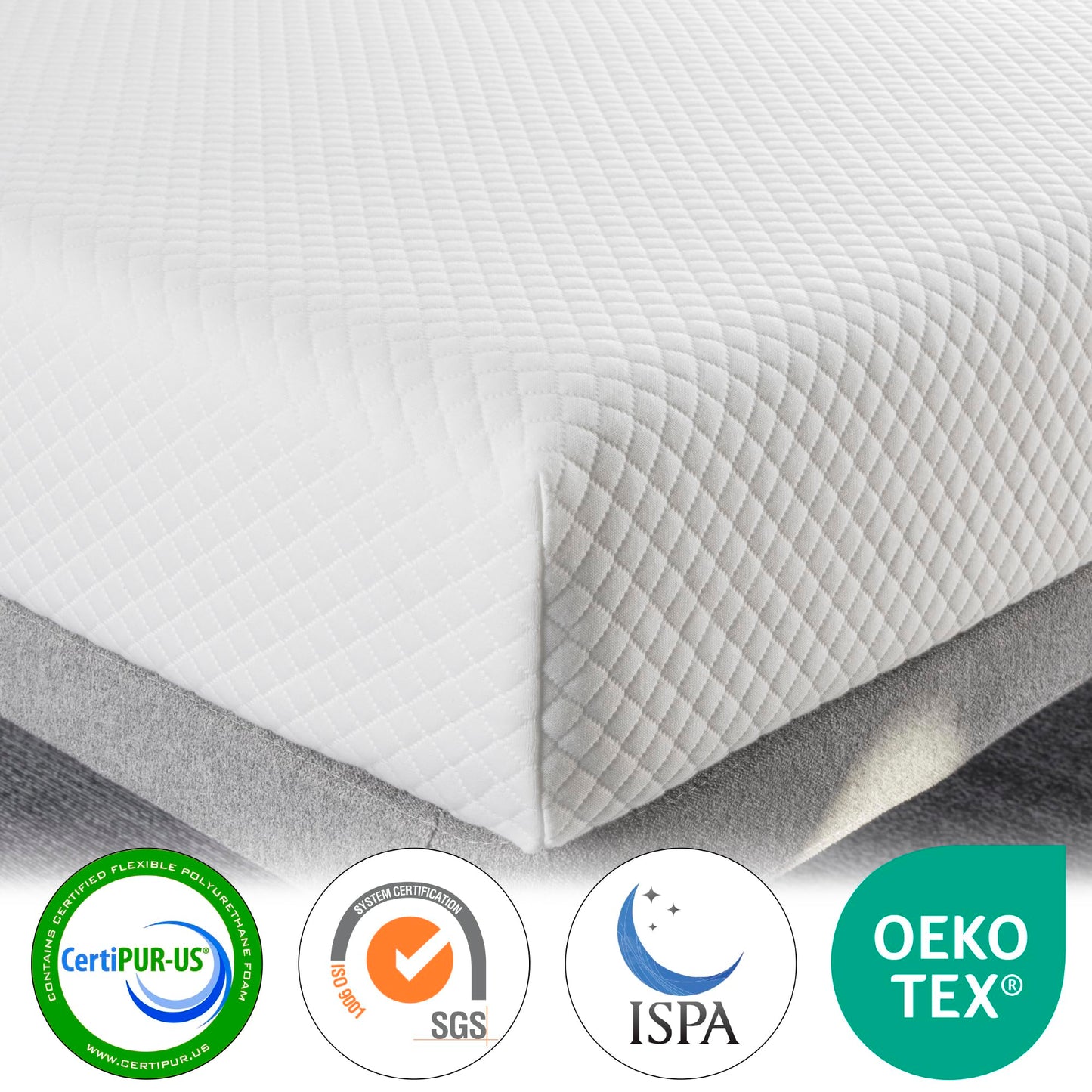 6" Memory Foam Mattress - Medium Firm