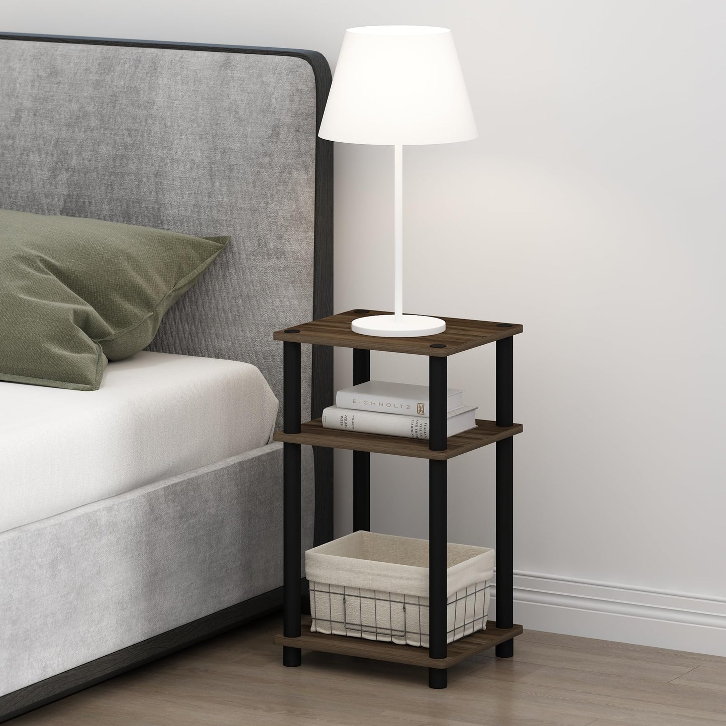 Furinno 3-Tier Nightstand