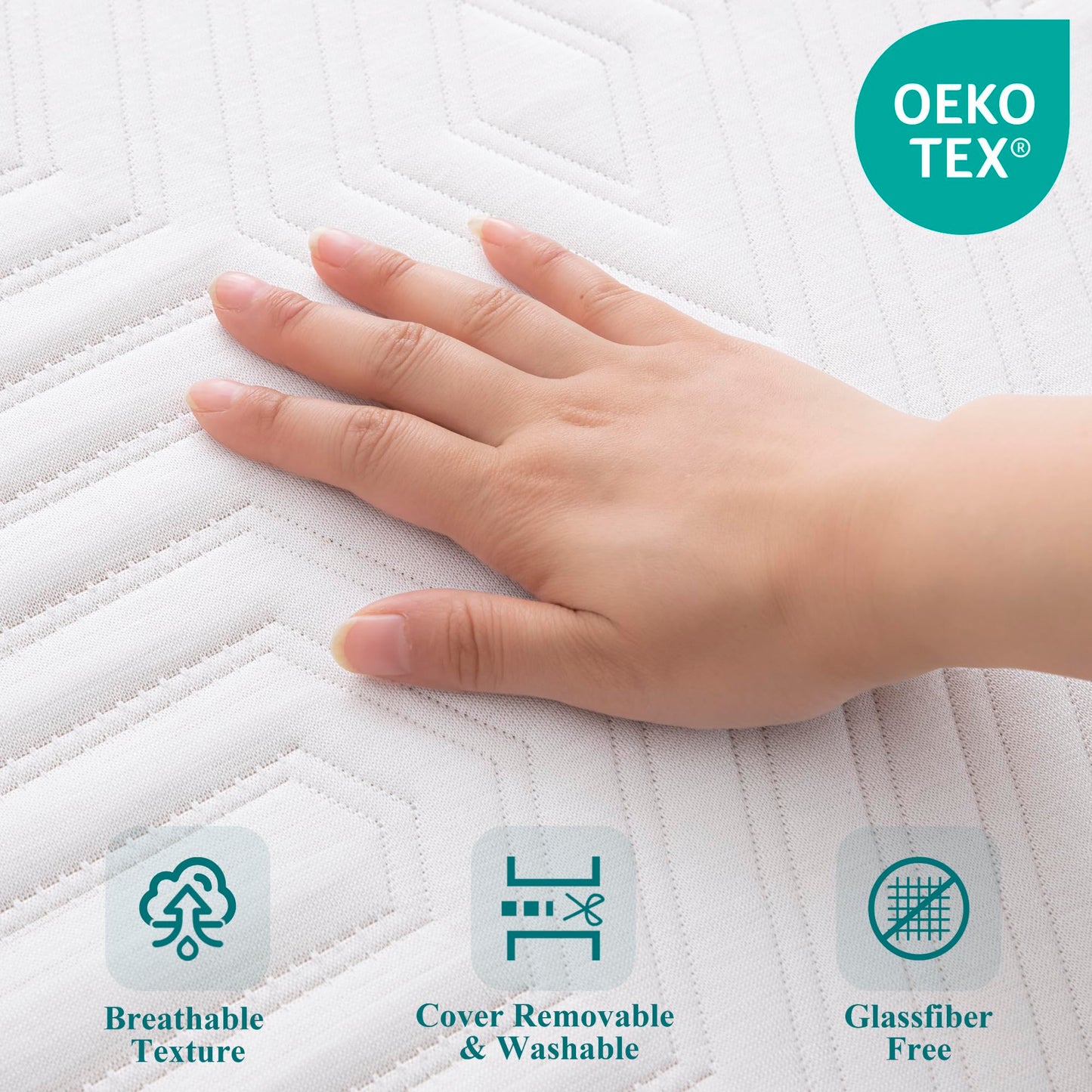 6" Memory Foam Mattress - Medium Firm