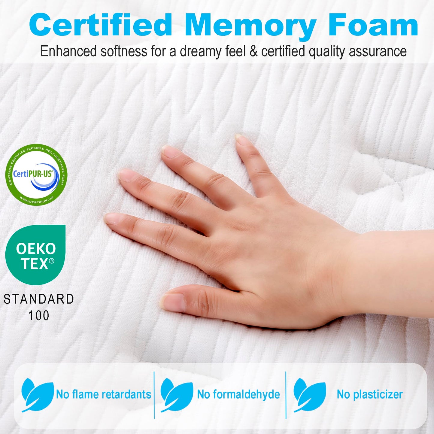 6" Memory Foam Mattress - Medium Firm