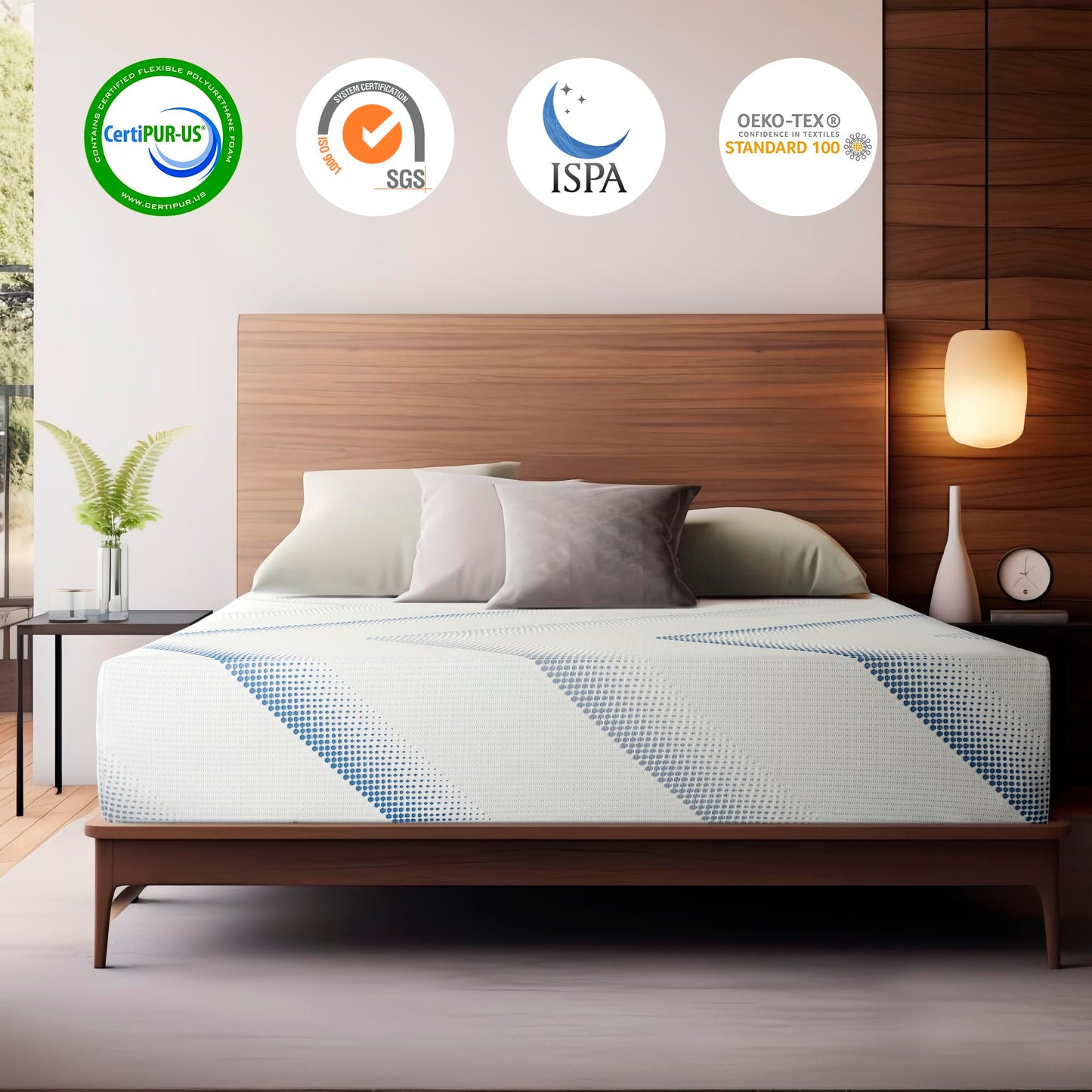 6" Memory Foam Mattress - Medium Firm