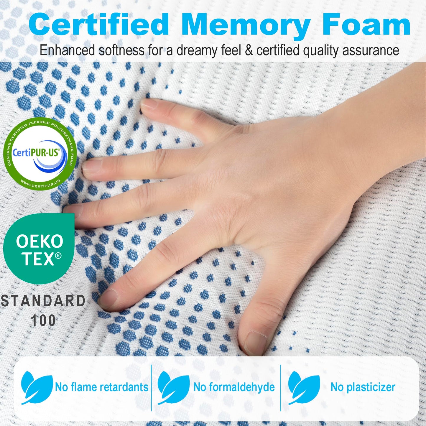 6" Memory Foam Mattress - Medium Firm