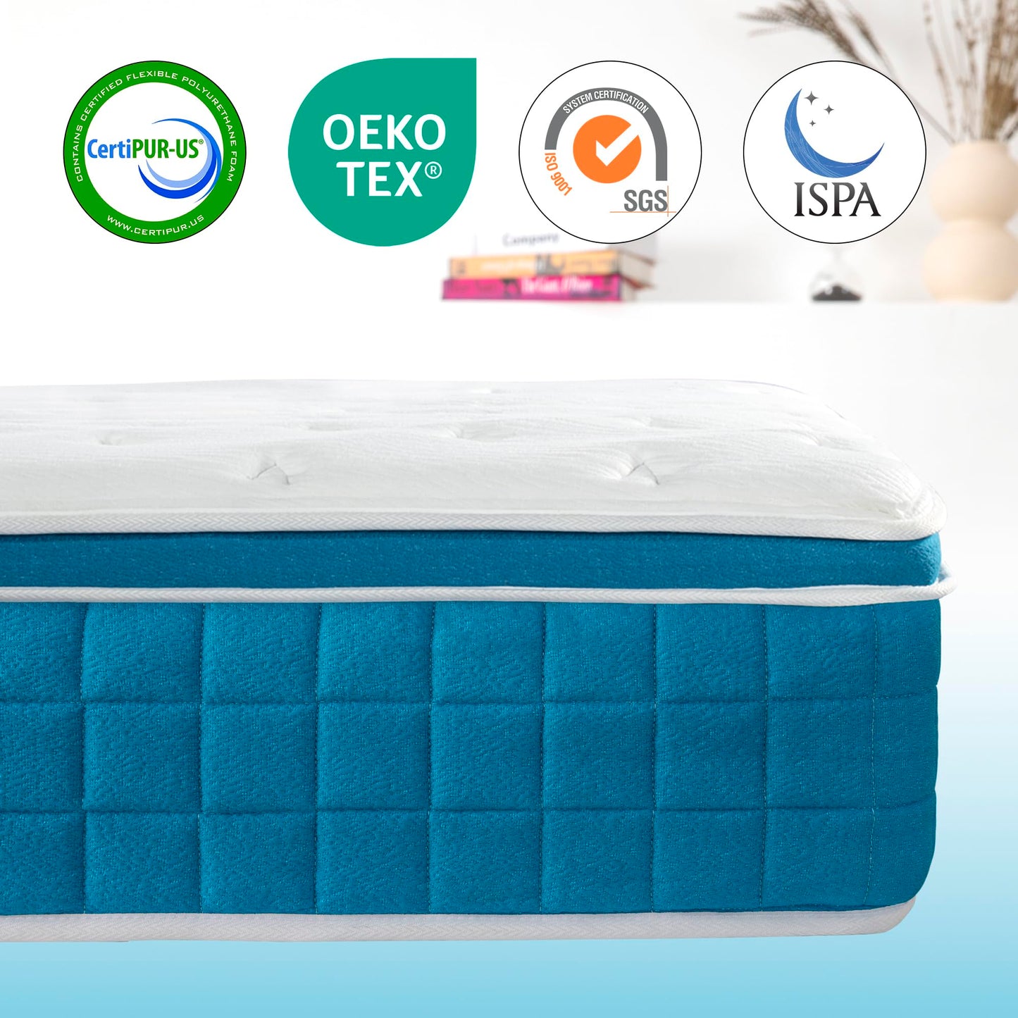6" Memory Foam Mattress - Medium Firm