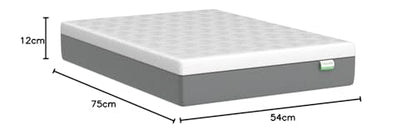 Novilla 12" Queen Gel Memory Foam Mattress