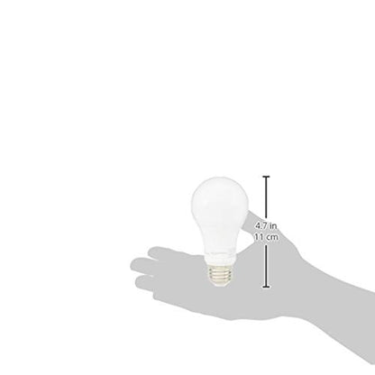 Amazon Basics 60W LED Bulbs, Soft White, 6-Pack