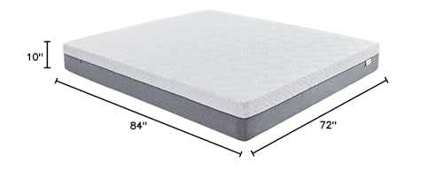 Novilla 12" Queen Gel Memory Foam Mattress