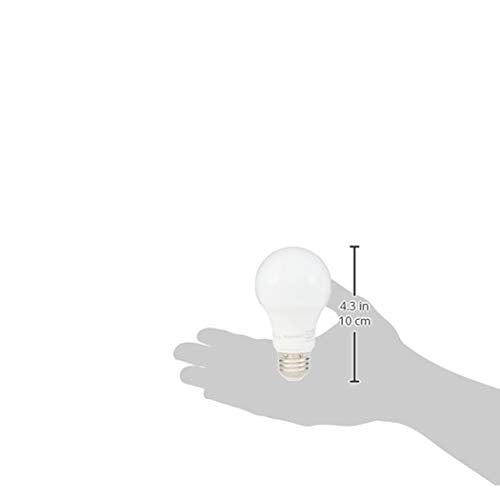 Amazon Basics 60W LED Bulbs, Soft White, 6-Pack