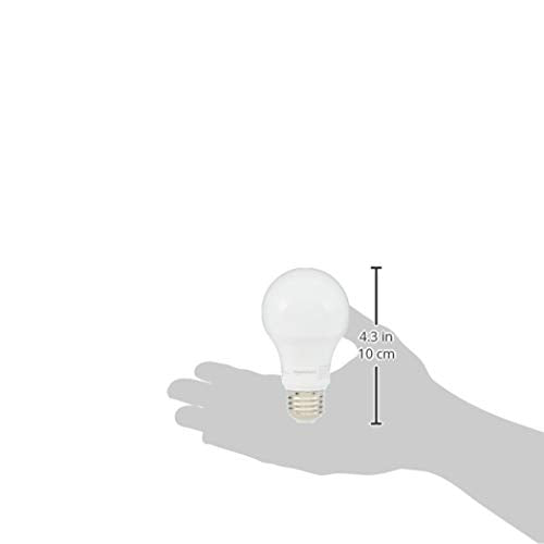 Amazon Basics 60W LED Bulbs, Soft White, 6-Pack