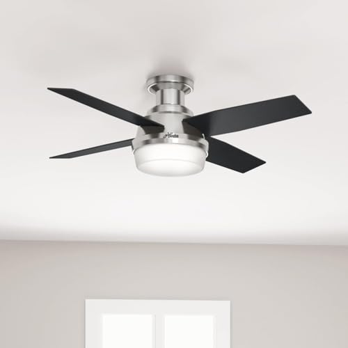 Hunter 59244 Dempsey Ceiling Fan 44 inches Fresh White