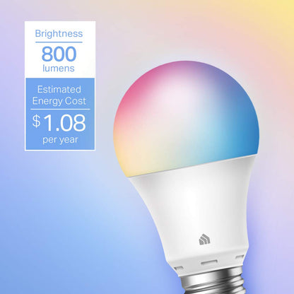 Kasa Smart Bulbs, Multicolor, 2-Pack