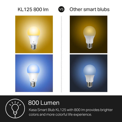 Kasa Smart Bulbs, Multicolor, 2-Pack