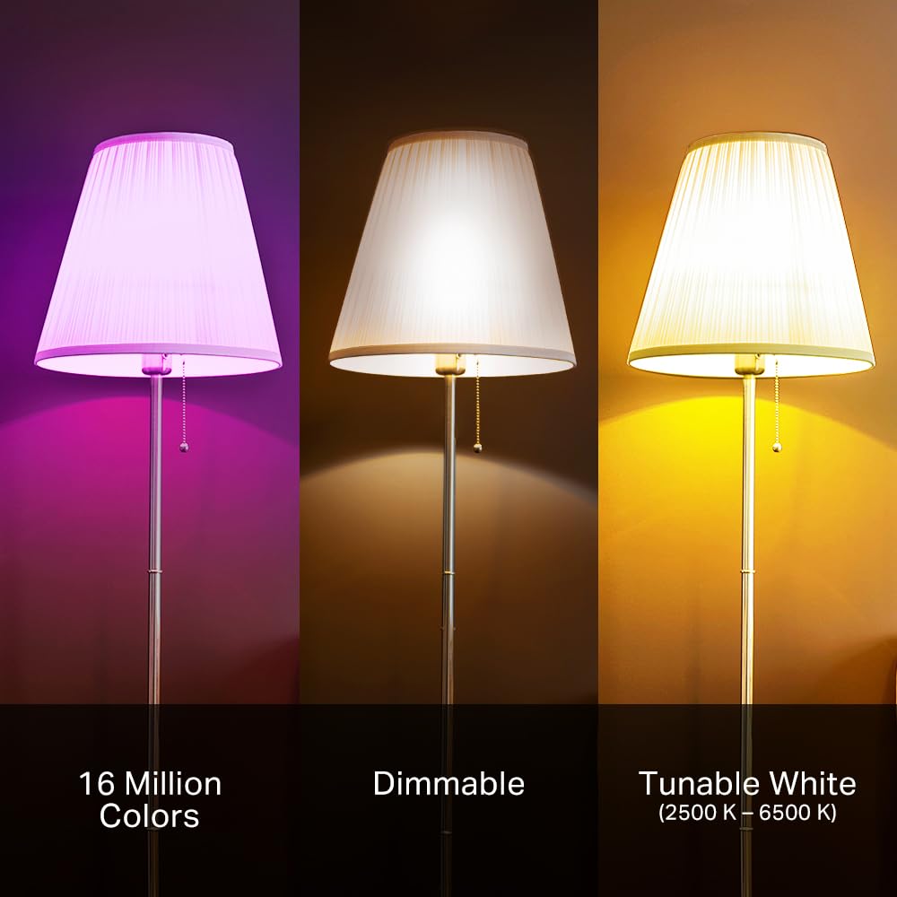 Kasa Smart Bulbs, Multicolor, 2-Pack