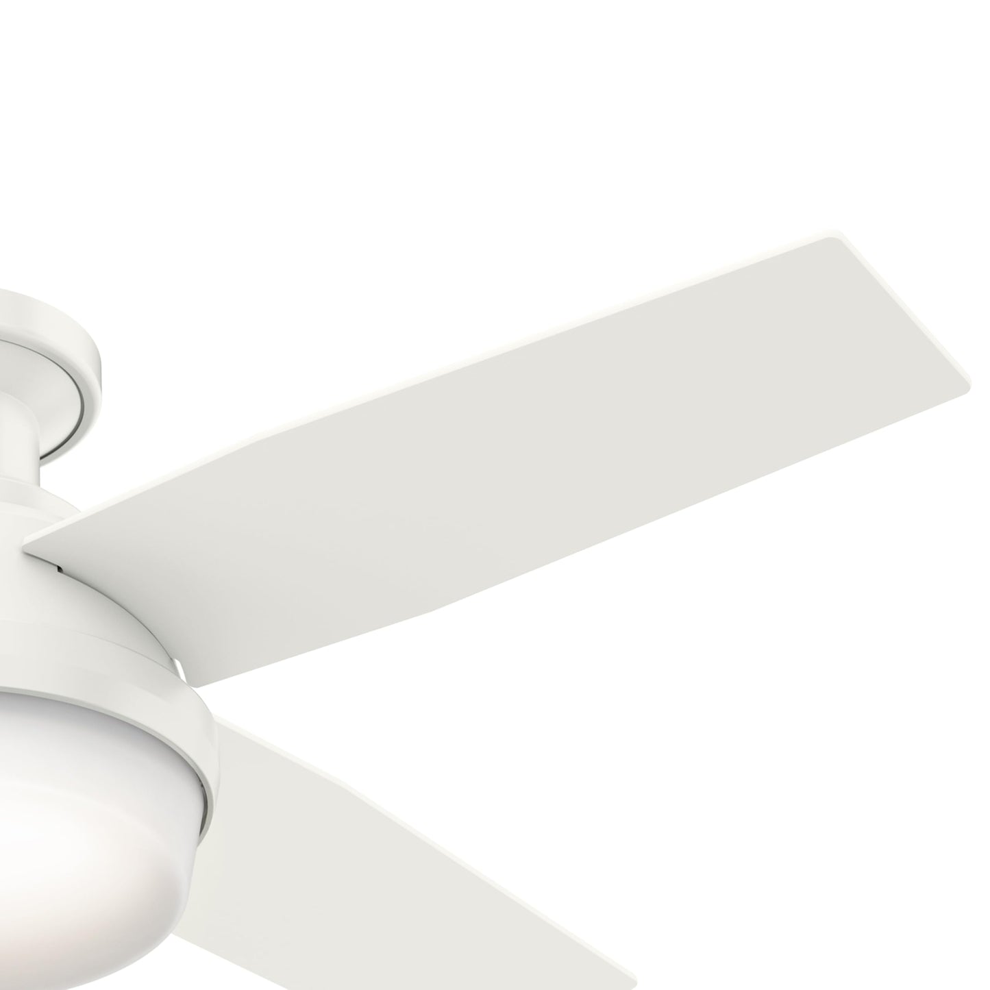 Hunter 59244 Dempsey Ceiling Fan 44 inches Fresh White