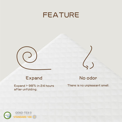 14" Queen Gel Foam Mattress – Medium Firm