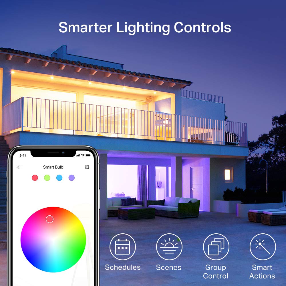 Kasa Smart Bulbs, Multicolor, 2-Pack