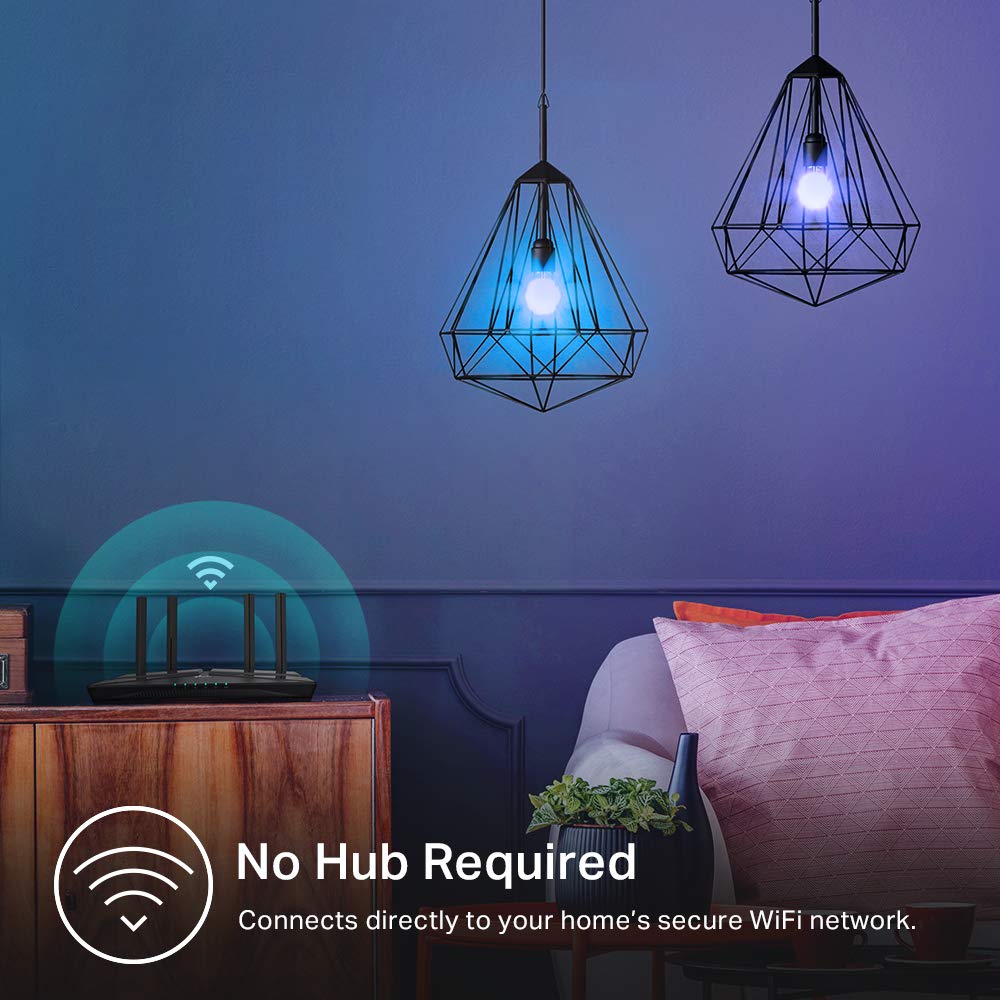 Kasa Smart Bulbs, Multicolor, 2-Pack