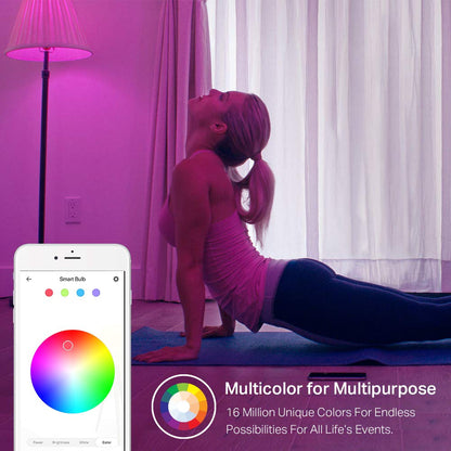 Kasa Smart Bulbs, Multicolor, 2-Pack