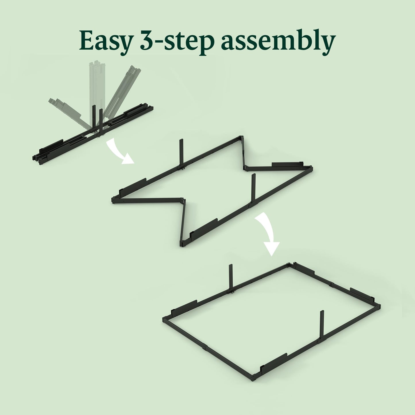 ZINUS Rumi Full Metal Bed Frame