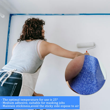 Blue Painter's Tape 4 Rolls – 88yd