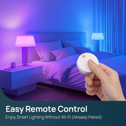 Linkind Smart Bulbs 4-Pack, RGB WiFi LED