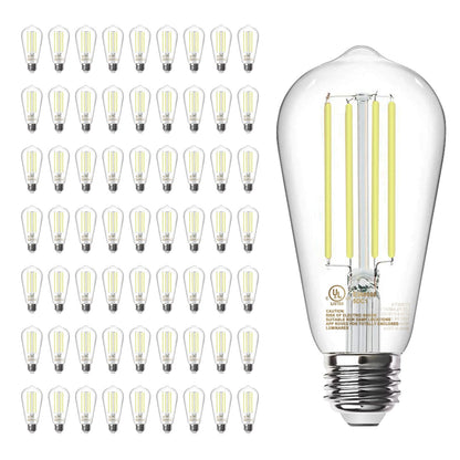 TJOY Vintage LED Edison Bulbs 12-Pack