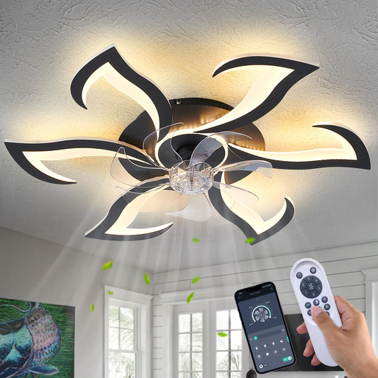 24" Ceiling Fan with Light & Remote