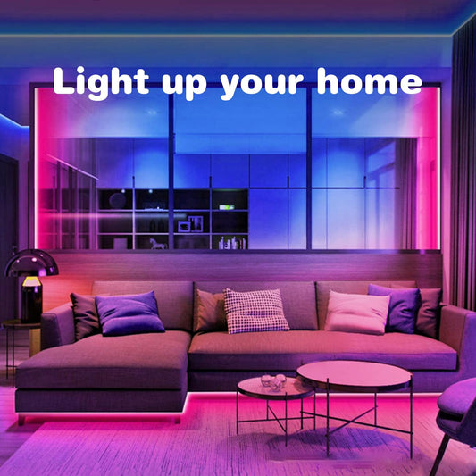 KSIPZE 100ft RGB LED Strip Lights