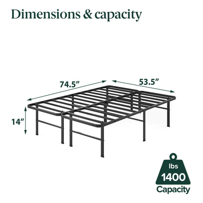 ZINUS Rumi Full Metal Bed Frame