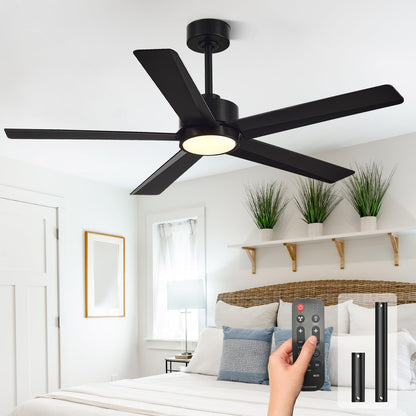 65" Modern Ceiling Fan with Light & Remote