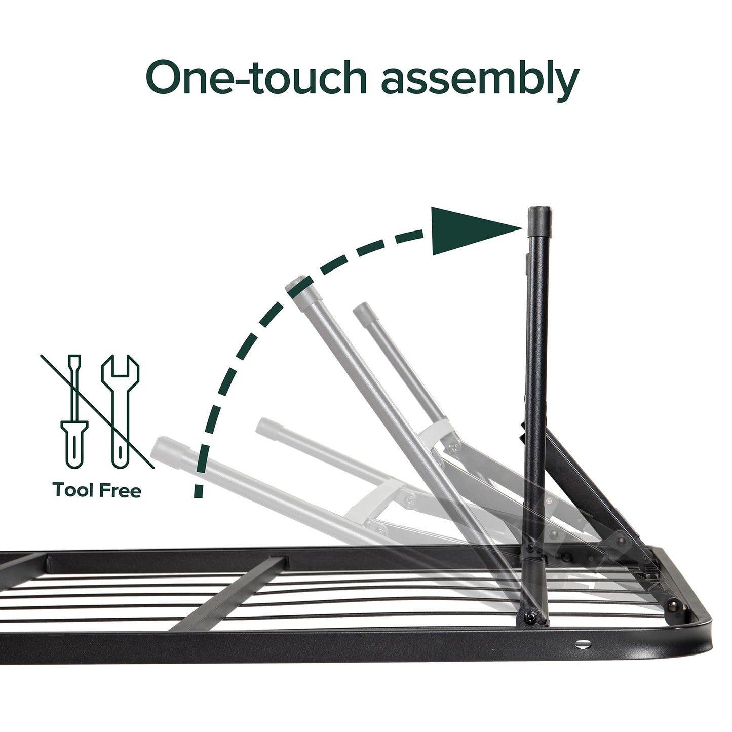ZINUS Rumi Full Metal Bed Frame