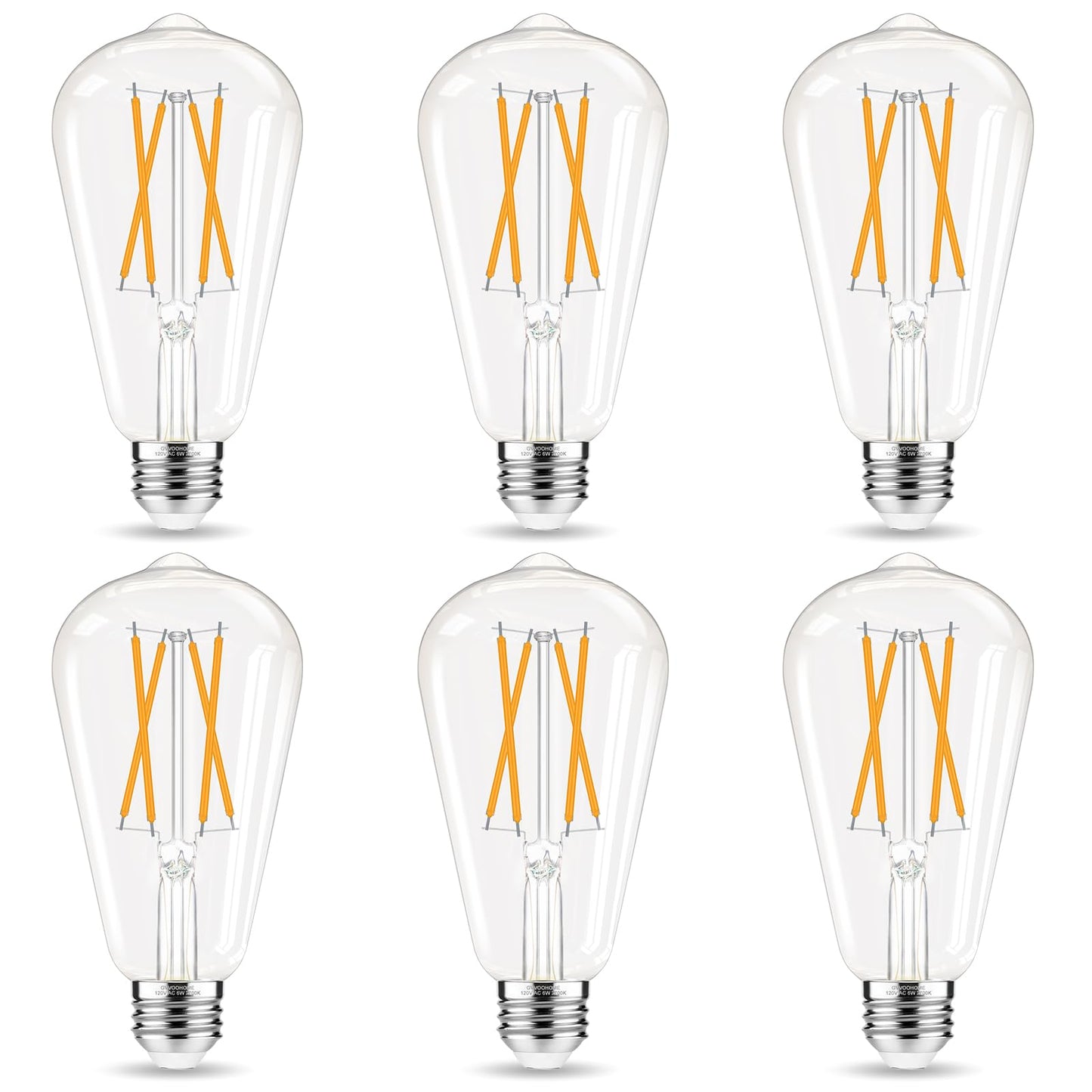 Edison LED Bulbs 12-Pack