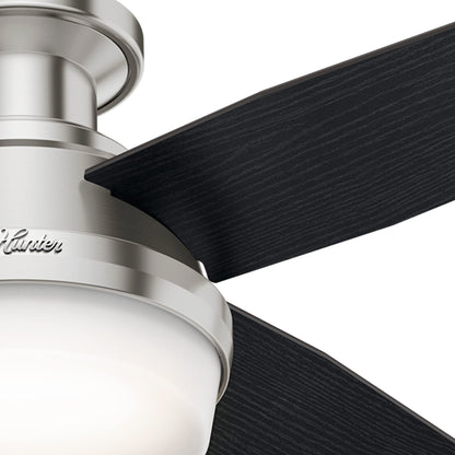 Hunter 59244 Dempsey Ceiling Fan 44 inches Fresh White