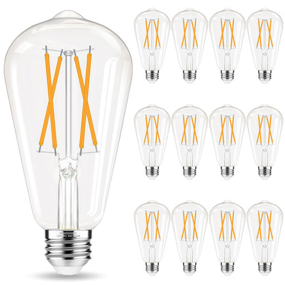 Edison LED Bulbs 12-Pack