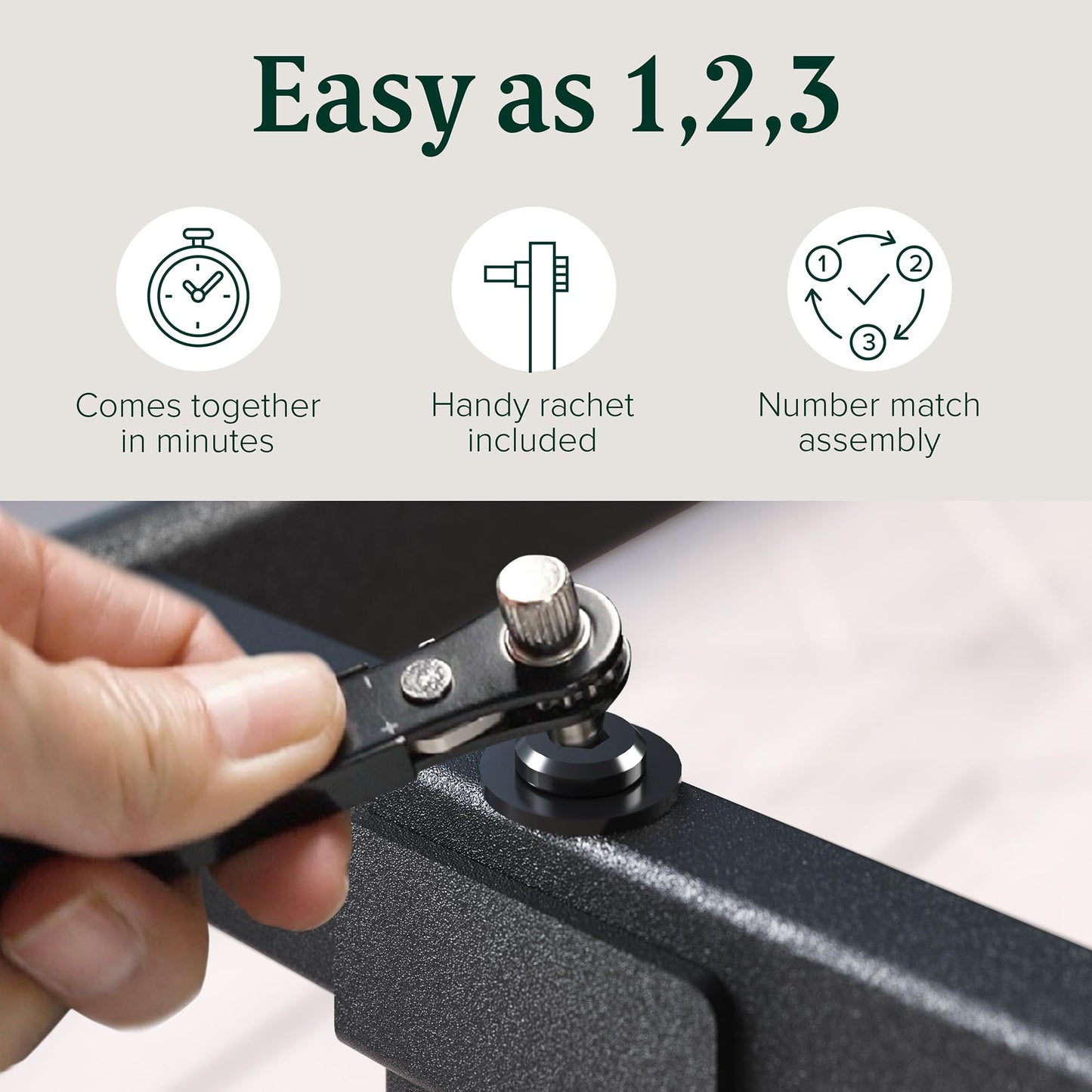 ZINUS Rumi Full Metal Bed Frame