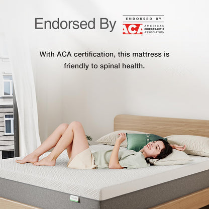 Novilla 12" Queen Gel Memory Foam Mattress