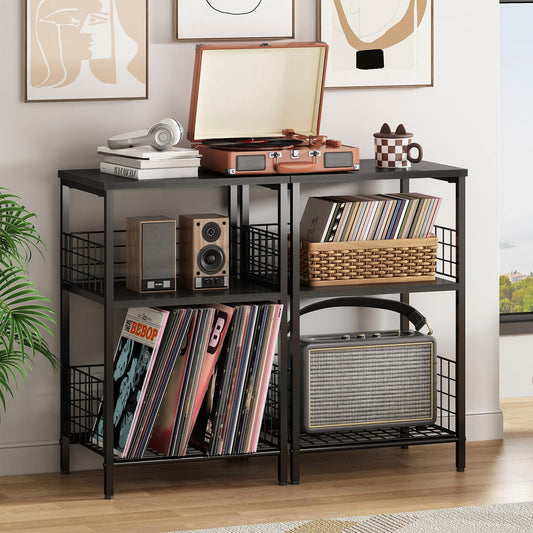 X-cosrack Side Table with USB & Storage
