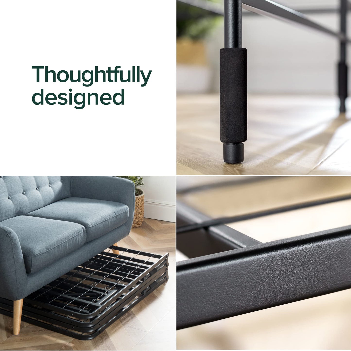 ZINUS Rumi Full Metal Bed Frame