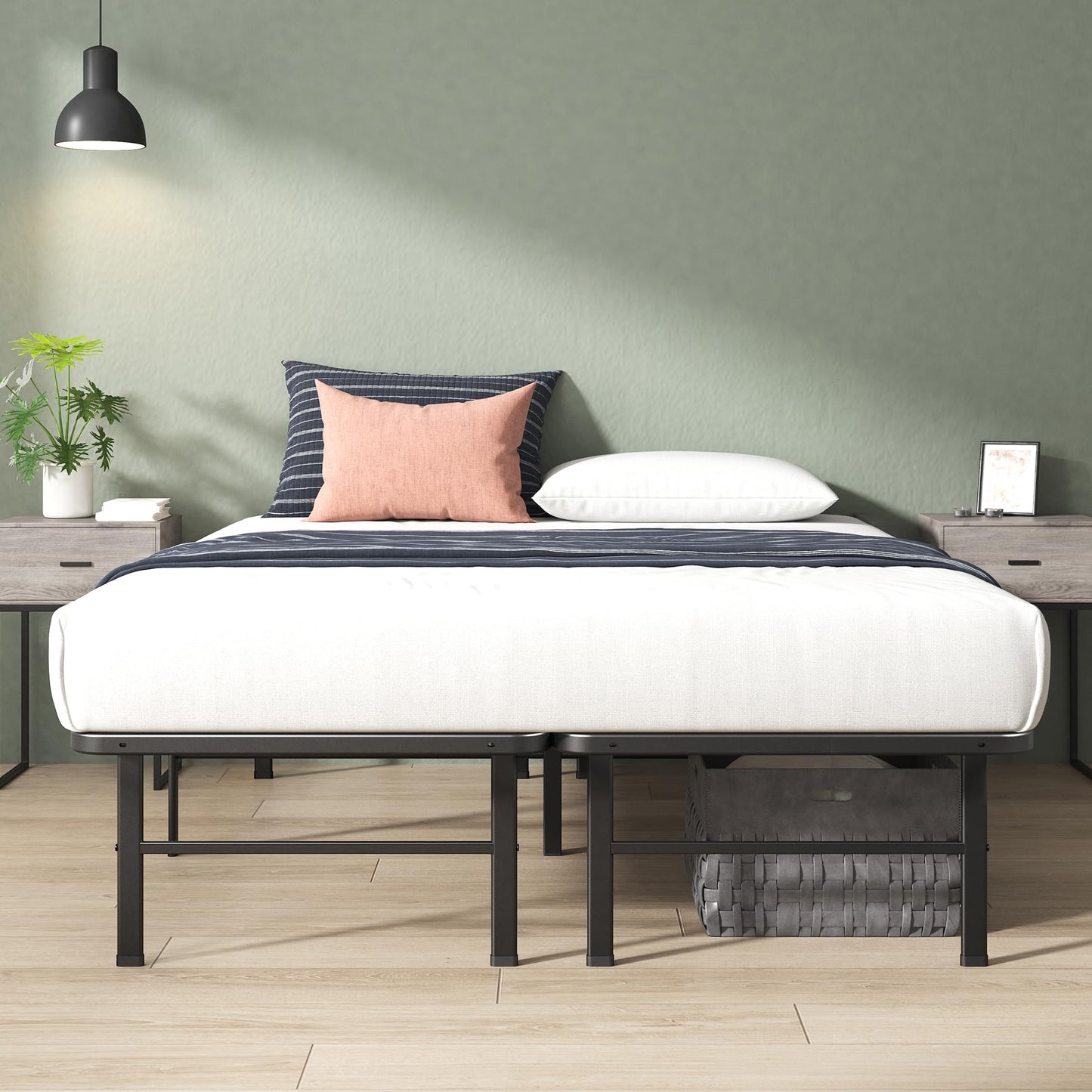 ZINUS Rumi Full Metal Bed Frame