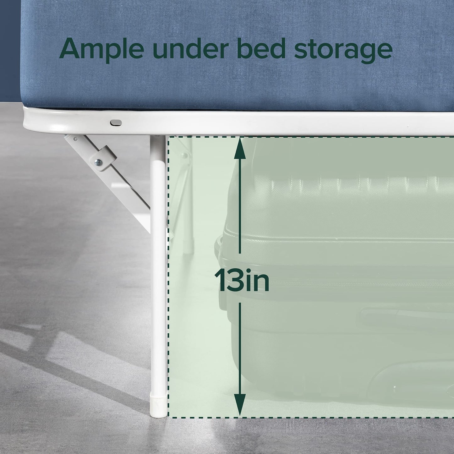 ZINUS Rumi Full Metal Bed Frame