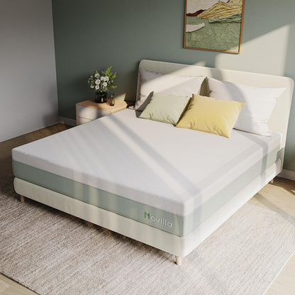 Novilla 12" Queen Gel Memory Foam Mattress