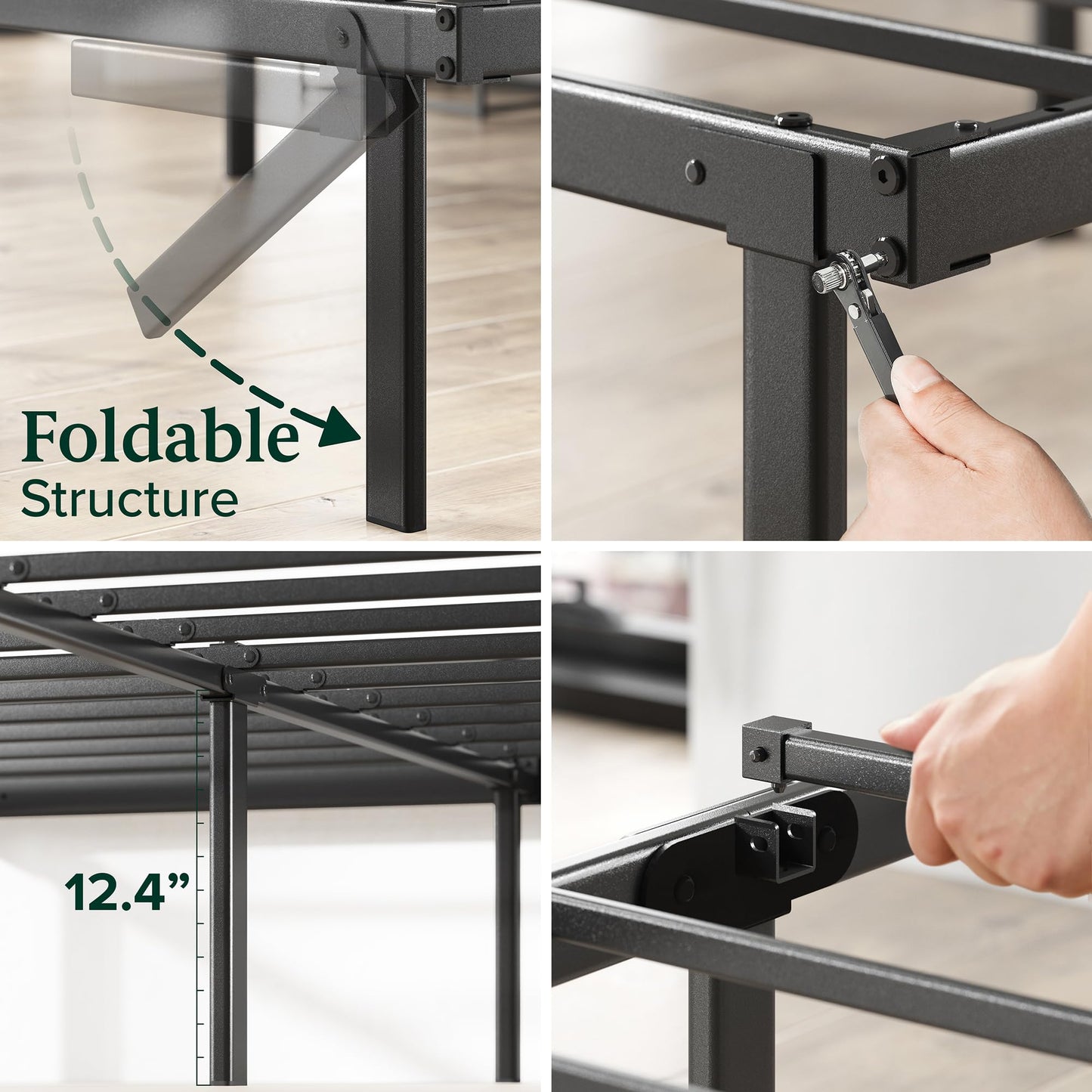ZINUS Rumi Full Metal Bed Frame