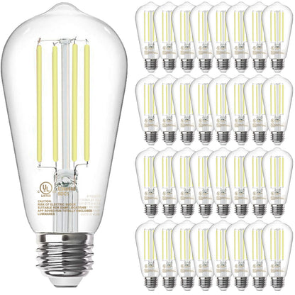 TJOY Vintage LED Edison Bulbs 12-Pack